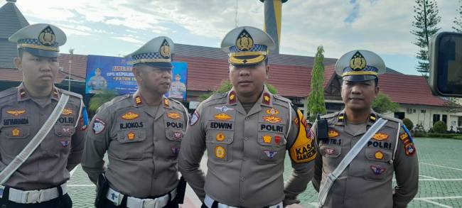 Kasat Lantas Polresta Banjarmasin, Kompol Edwin Widya Dirotsaha Putra