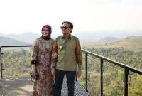 Wakil Gubernur Kalimantan Selatan (Kalsel), Hasnuryadi Sulaiman, meresmikan pembukaan resmi (grand opening) Tahura Sultan Adam Site of Kalsel Park berlokasi di kawasan Mandiangin, Kabupaten Banjar, pada Selasa (22/7/2025 (SuarIndonesia/Adv)