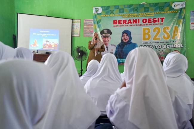 Kegiatan merupakan bagian dari inovasi program ketahanan pangan yang menyasar langsung peserta didik dari jenjang TK, SD, SMP, hingga SMA. (SuarIndonesia/Adv)