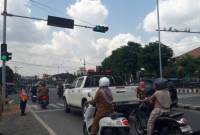 Dinas Perhubungan Kabupaten Balangan mulai mengaktifkan Alat Pemberi Isyarat Lalu Lintas. (SuarIndonesia/Adv)