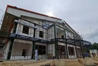 Proyek ditangani oleh Dinas Pekerjaan Umum Penataan Ruang dan Perumahan Kawasan Permukiman (PUPRPerki. (SuarIndonesia/Adv) Balangan