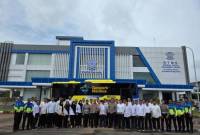 Ada 25 orang calon Driver Bus BRT Trans Banjar Bakula yang mengikuti kegiatan ini, mereka kita beri pemahaman tentang pentingnya keselamatan berlalu lintas. Sabtu (26/7/2025). (SuarIndonesia/Ist