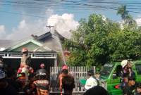 Kebakaran di Komplek Wildan RT 02 Banjarmasin Barat , Rabu (30/7/2025). (SuarIndonesia/DO)