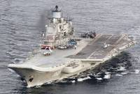 Kapal Induk Rusia Admiral Kuznetsov. (Handout via Reuters/File Photo)