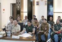 Gubernur Kalteng Agustiar Sabran di Palangka Raya, Senin (28/7/2025) mengikuti rapat monitoring situasi terkini penanganan karhutla di beberapa wilayah Indonesia tahun 2025 melalui konferensi video yang dipimpin Menteri Kehutanan Raja Juli Antoni. (ANTARA/HO-Biro Adpim Pemprov Kalteng)