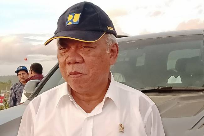 Kepala Otorita IKN Basuki Hadimuljono. (ANTARA/Nyaman BP)