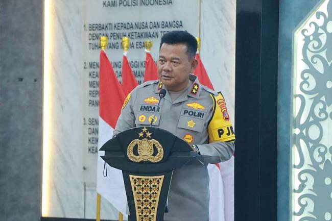 
Kapolda Kaltim Irjen Pol Endar Priantoro. (ANTARA/HO-Polresta Samarinda)