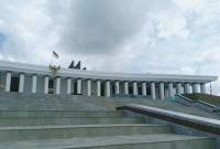 Istana Garuda IKN di Kecamatan Sepaku, Kabupaten Penajam Paser Utara, Provisi Kalimantan Timur. (ANTARA/Nyaman BP)