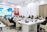 Pemerintah Kabupaten Penajam Paser Utara, Provinsi Kalimantan Timur, melakukan audiensi dengan Kementrian PPN/Bappenas terkait pembangunan sebagai gerbang IKN. (ANTARA/HO-dokunen Kementrian PPN/Bappenas)