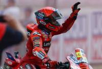 Marc Marquez juara di MotoGP Republik Ceko 2025. (Foto: REUTERS/Lisi Niesner)