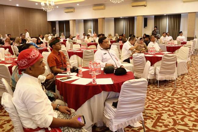 Peserta sosialisasi digitalisasi naskah kuno di Pemkab Kutai Kartanegara pada beberapa waktu lalu. (ANTARA/HO-Prokom Kukar)