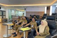 Jajaran Pemprov Kalsel saat mengikuti rakor secara virtual kesiapan musim kemarau. Foto : MC Kalsel