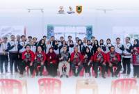 Kontingen Sepak Bola Special Olympics Indonesia (SOIna) Kalimantan Selatan (Kalsel). foto: MC Kalsel