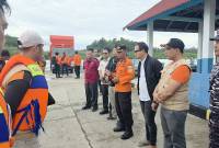 Tim SAR melakukan rapat persiapan pencarian korban kapal karam di Mentawai, Selasa (15/7/2025). (Antara/HO-Humas BPBD Kabupaten Kepulauan Mentawai)