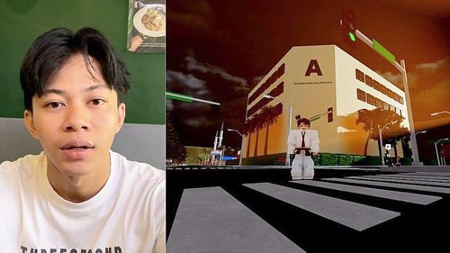 Rayhan Azhar, kreator roblox Kota Banjarmasin. (Foto: Khairun Nisa/detikKalimantan)