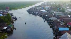 Salah satu kawasan permukiman di Kabupaten Sukamara. (Dok ANTARA/HO-Portal Sukamarakab)