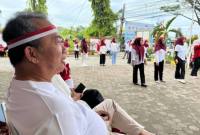 Plt Kadispar Kalsel saat menyaksikan berbagai lomba peringatan 17 agustus 2025. Foto : MC Kalsel