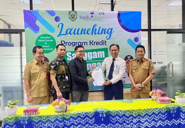 Peluncuran program Sanggam Babungas Tahap III. foto: MC Balangan