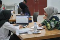 Teks foto : Pendaftaran HKI bagi pelaku ekonomi kreatif di Balangan. foto: MC Balangan