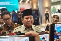 Presiden RI Prabowo Subianto saat menyampaikan keterangan seusai meresmikan Gedung Layanan Terpadu dan Institut Neurosains Nasional RS Pusat Otak Nasional Mahar Mardjono, Cawang, Jakarta, Selasa (26/8/2025). (ANTARA/Andi Firdaus)
