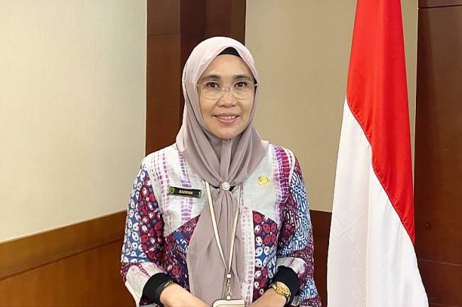 Kepala Biro Kesra Setdaprov Kaltim, Dasmiah. (ANTARA/A Rifandi)
