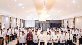 Puluhan penghulu di Provinsi Kalimantan Selatan saat mengikuti uji kompetensi penghulu dengan tema 