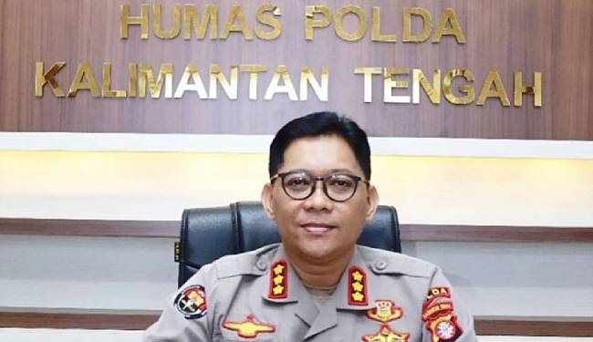 Kabid Humas Polda Kalteng, Kombes Pol Erlan Munaji. (ANTARA/Rajib Rizali)