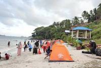 Foto Ilustrasi - Suasana Pantai Teluk Tamiang, Kotabaru. (Foto: MetroKalsel.co.id)