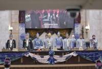 Rapat paripurna istimewa DPRD Provinsi Kalimantan Selatan (Kalsel) dalam rangka Hari Jadi ke-75 Kalsel, Rabu (13/8/2025), berubah menjadi ajang 