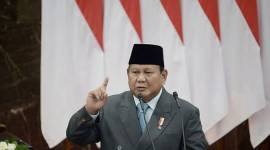 Presiden Prabowo Subianto dalam Pidato Kenegaraan Sidang Tahunan MPR/DPR 2025 di Ruang Rapat Paripurna, Kompleks Parlemen, Senayan, Jumat (15/8/2025). (ANTARA/HO-MOR/DPR RI)