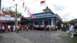 Peringatan Hari Ulang Tahun ke-80 Kemerdekaan Republik Indonesia, Minggu (17/8/2025),    di Halaman Majelis Talim Khadijatul Kubra.  (SuarIndonesia/Ist)
