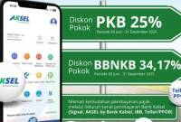 BAYAR PAJAK - Lebih mudah bayar pajak kendaraan bermotor melalui beberapa kanal di Bank Kalsel.(Foto Ist Bank Kalsel )