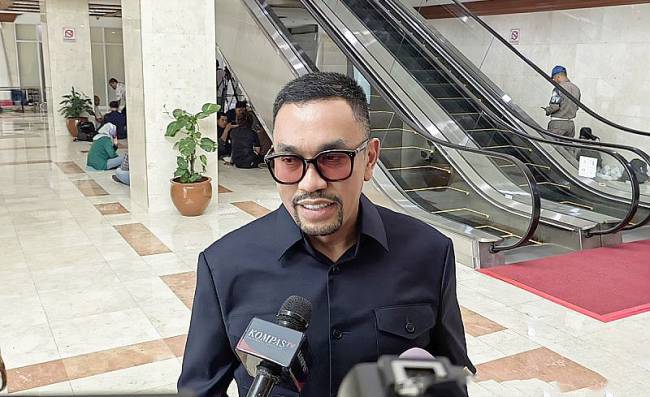 Wakil Ketua Komisi III DPR RI, Ahmad Sahroni. (Dok ANTARA/Melalusa Susthira K)
