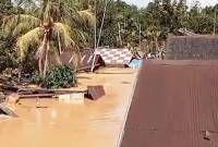 Banjir di Kapuas, Kalteng. (Foto: Istimewa/Dok BPBD Kapuas)
