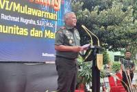 Pangdam VI/Mulawarman, Mayjen TNI Rudy Rachmat Nugraha. (ANTARA/M Solih Januar)