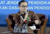 
Direktur Jenderal Pendidikan PAUD Dikdasmen Kemendikdasmen, Gogot Suharwoto. (Dok ANTARA/Hana Kinarina)
