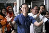 Mantan Menteri Perdagangan Thomas Trikasih Lembong atau Tom Lembong bebas dari proses hukum yang sedang ia jalani setelah mendapatkan abolisi dari Presiden Prabowo Subianto. (ANTARA FOTO/Hafidz Mubarak A)