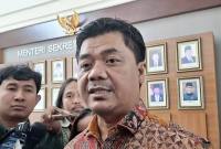 Wakil Menteri Sekretaris Negara (Wamensesneg), Juri Ardiantoro. (ANTARA/Mentari D Gayati)