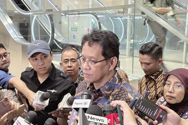 Menteri Keuangan RI Purbaya Yudhi Sadewa usai menghadiri Raker Komisi XI DPR RI di Jakarta, Kamis (11/9/2025).(ANTARA/Bayu Saputra)