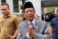 Mahfud MD menjadi salah satu tokoh yang dipertimbangkan Presiden Prabowo Subianto untuk bergabung dalam tim komite reformasi Polri. (Dok Antara)