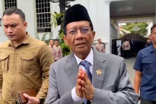 Mahfud MD menjadi salah satu tokoh yang dipertimbangkan Presiden Prabowo Subianto untuk bergabung dalam tim komite reformasi Polri. (Dok Antara)