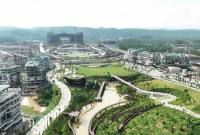 Kompleks kantor Kementerian Koordinator Indonesia di Ibu Kota Nusantara. (Foto: SI/wikipedia.org)
