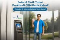 LAYANAN: Inilah Cash Recycle Machine (CRM) kini tersedia di seluruh kantor cabang Bank Kalsel.