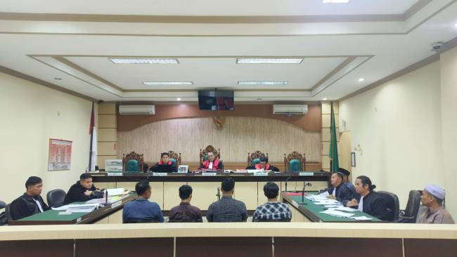 Persidangan terus bergulir di Pengadilan Tindak Pidana Korupsi (Tipikor) Banjarmasin. (SuarIndonesia/ZI)