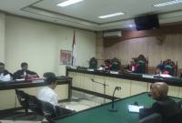 Persidangan perkara korupsi penyertaan modal PT Asabaru Dayacipta Lestari (PT ADCL) senilai Rp 20 miliar di Pengadian Tipikor Banjarmasin. (SuarIndonesia/Dok)