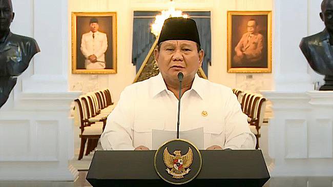 Presiden RI Prabowo Subianto mengungkapkan sebagian tuntutan 17+8 yang digemakan warga masyarakat setelah demonstrasi akhir Agustus lalu masuk akal. (Foto: Setpres)