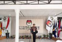 Ketua Komisi Pemilihan Umum Provinsi Kalimantan Tengah (KPU Kalteng), Sastriadi. (ANTARA/Rendhik Andika)