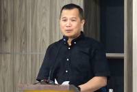 Direktur Jenderal Peraturan Perundang-undangan Kemenkum Dhahana Putra dalam Webinar Uji Publik Rancangan Undang-Undang (RUU) tentang Tata Cara Pelaksanaan Pidana Mati di Jakarta, Jumat (31/10/2025). (ANTARA/YouTube/djppkemenkum/Agatha Olivia Victoria)

