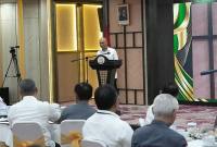 Jaksa Agung Muda Bidang Intelijen (Jamintel) Kejaksaan Agung Reda Manthovani berbicara di Gedung Utama Kejaksaan Agung, Jakarta, Rabu (29/10/2025). (SI/ANTARA/DOK Kejagung)