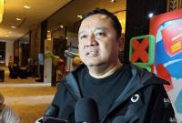 Direktur Jenderal Ekosistem Digital Kementerian Komunikasi dan Digital (Kemkomdigi) Edwin Hidayat Abdullah saat menyampaikan keterangan kepada wartawan di Badung, Bali pada Jumat (10/10/2025). (ANTARA/Farhan A Nugraha)